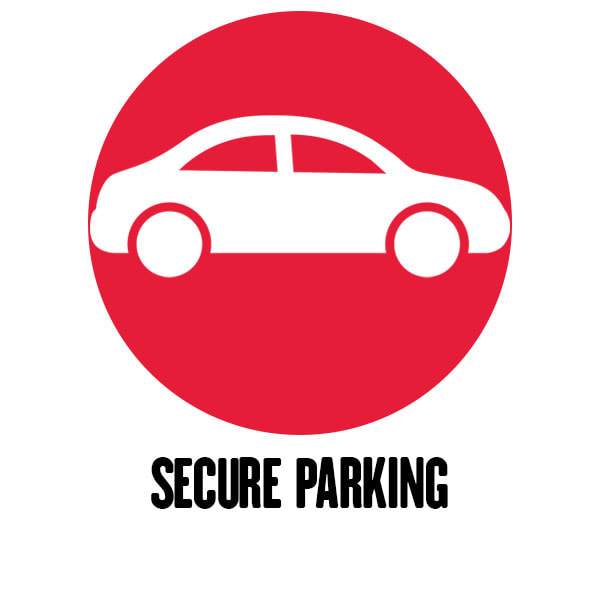 company benefit: secure parking