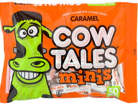 Original Caramel Cow Tales Minis 20oz. Halloween bag