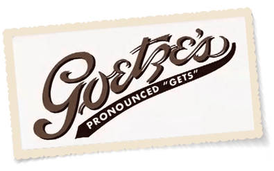 Goetze's Candy old logo pronounced gets