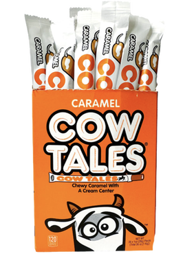 Original Caramel Cow Tales 36ct. box of 1oz. sticks